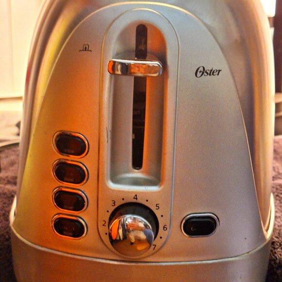 Oster Long Slot 4-Slice Toaster, Stainless Steel (TSSTTR6330-NP) - Picture 1 of 6
